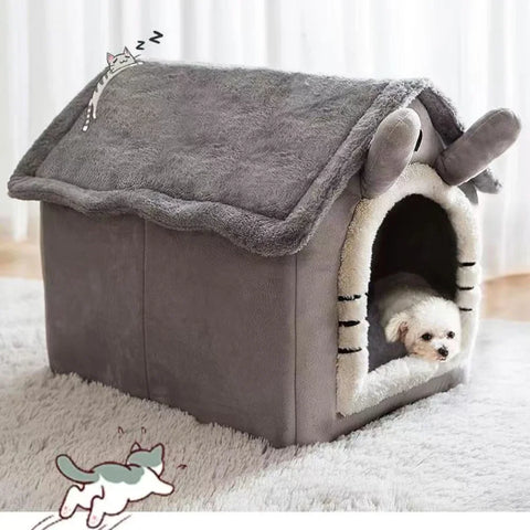 Foldable Deep Sleep Pet Bed